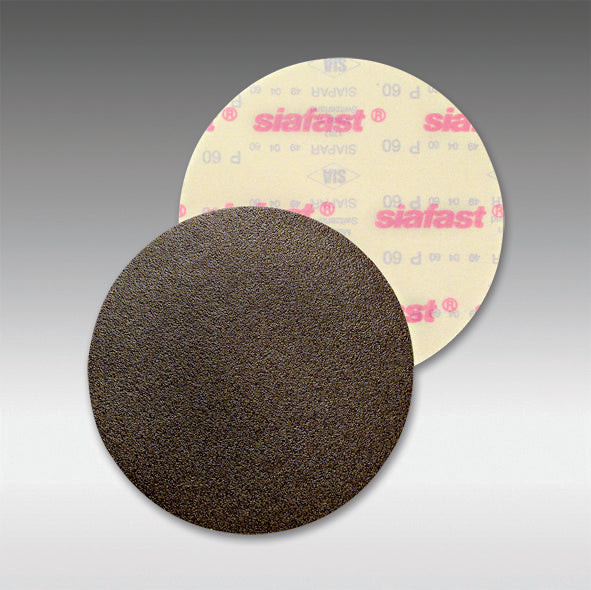Sia 2070.5556.0024 - 6 Inch (150 mm) 24 Grit Siafast Disc For Floor Sanding 1707 Siapar (Silicon Carbide, Black) - eGrimesDirect