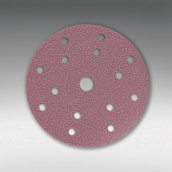 Sia 7546.2948.0360 - 6 Inch (150 mm) Dh-15 360 Grit Siafast Disc 1950 Siaspeed (Paper, Aluminum Oxide Stearate, Pink) - eGrimesDirect