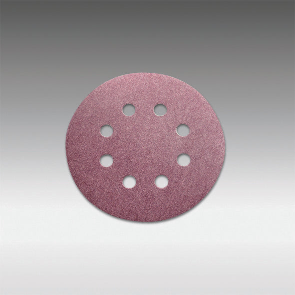 Sia 8286.8318.0100 - 5 Inch (125 mm) Dh-8 100 Grit Siafast Disc 1950 Siaspeed (Paper, Aluminum Oxide Stearate, Pink) - eGrimesDirect