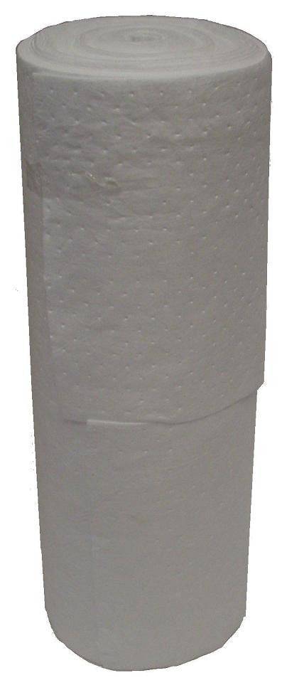 SpilKleen ESR144 meltblown split rolls in medium size, shown as durable white rolls for industrial or medical use.