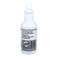 3M F-SSCP - 3M Stainless Steel Cleaner and Protector, F-SSCP, with Scotchgard , Ready-to-Use with Flip-Top Cap, 1 qt (946.4 mL) bottles, 6/case 3M F-SSCP 7100153893