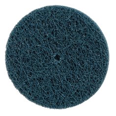3M STA-863410 - Standard Abrasives Buff and Blend HS-F Disc 863410, 4 in x 1/4 in A MED, 10 per case 3M STA-863410 7000121658 - eGrimesDirect