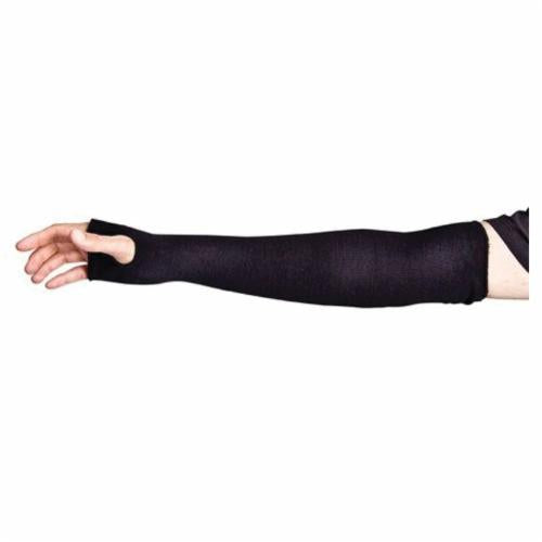Superior Glove Contender KBKB1T22TS - Contender Sleeves 22 Inch Blended Black FR Kevlar With Stayz-Up Armbands & Thumbole ANSI A4 Cut - eGrimesDirect