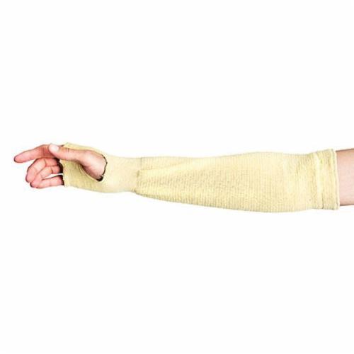 Superior Glove Contender KFGCM14TH - Contender Sleeve Blended Aramid Outside Coolmax Inner 14 Inch Tubular Knit With Thumbhole ANSI A5 Cut - eGrimesDirect