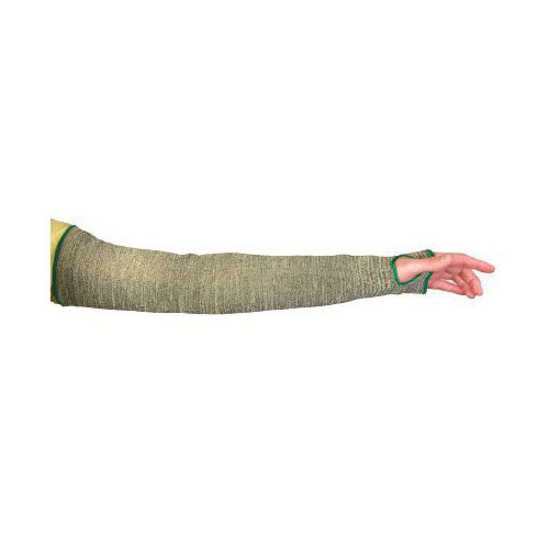 Superior Glove Contender KGC1T22 - Contender Sleeve 22 Inch Tapered Knit FR Blended Aramid Fibers 1 Ply With Stayz-Up Armbands ANSI A4 - eGrimesDirect