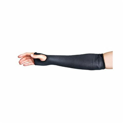 Superior Glove Contender KPXT22 - Contennder Black Flame Resistant Protex Sleeve Tapered Knit 2 Ply 22In,,Ansi A2 Cut - eGrimesDirect