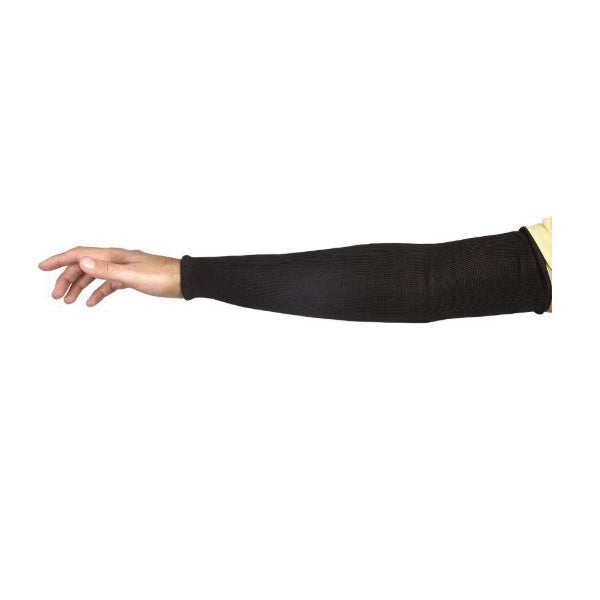 Superior Glove Contender KPXWE18 - Black Protex Sleeve Tubular Knit Stayz-Up Elastic Top 18 Inch ANSI A2 - eGrimesDirect