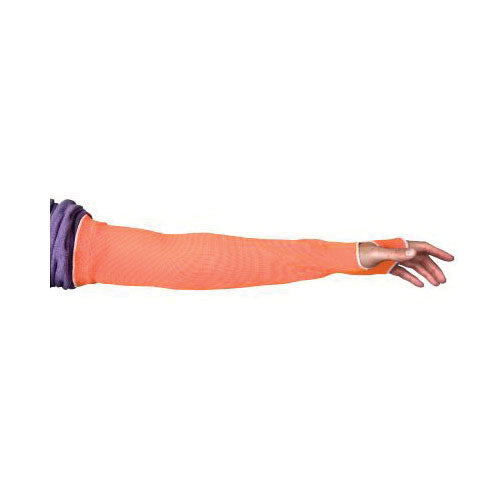 Superior Glove Cutban KOP1T18THXL - Hi-Viz Orange Cutban Sleeve Tapered Knit 1Ply 18 Inch With Th ANSI A2 Cut - eGrimesDirect
