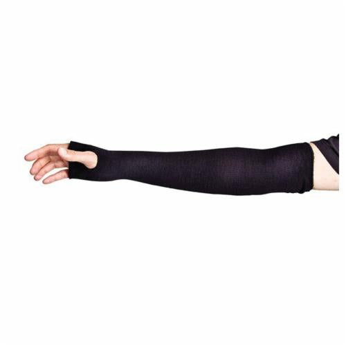 Superior Glove KPXW18TH - Black Protex Sleeves Tubular Knit Double Layer 18 Inch With Th ANSI A2 - eGrimesDirect
