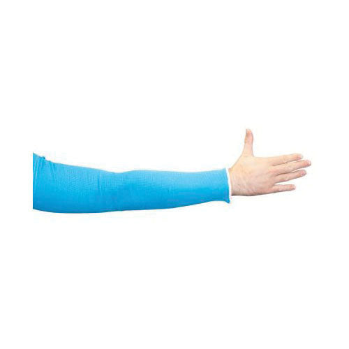 Superior Glove TenActiv KTAA1T18 - Tenactiv Sleeve 18 Inch Aqua Blue Tapered Knit Single Layer ANSI A2 - eGrimesDirect