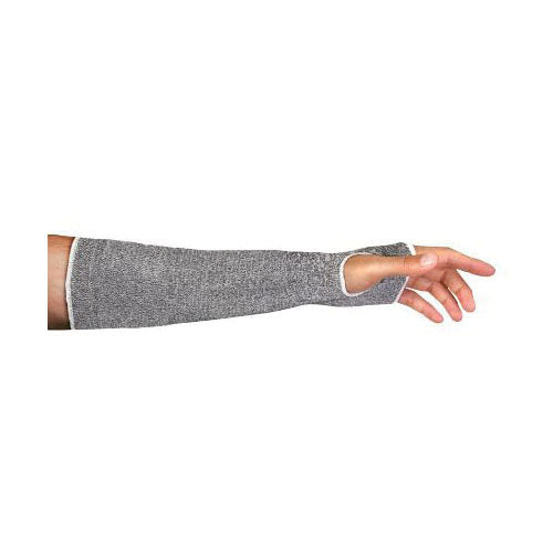 Superior Glove TenActiv KTAFGT18SFT - Tenactiv Sleeve 18 Inch Tapered Knit Silicone Free 1In Elastic Thumbhole ANSI A5 Cut - eGrimesDirect