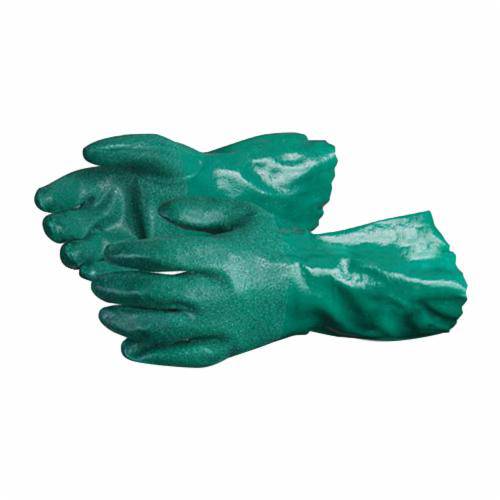 Superior Glove Chemstop NT230XL nitrile reusable gloves with crushed ceramic powder grip, X-large size, for chemical resistance and safety.