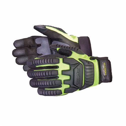 Superior Glove Clutch Gear MXVSBPB/XL anti-impact mechanics gloves with Punkban liner, X-Large, reusable work gloves for protection.