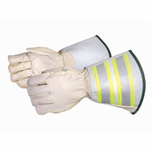 Superior Glove Endura 365DLXFTLX deluxe lineman gloves with Thinsulate lining, Kevlar sewn, 6-inch reflective cuff, X-large size.