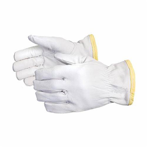 X-large Superior Glove Endura 378GFRESXL drivers goatskin reusable glove with keystone thumb, anti-static ESD, and Rhovyl liner.