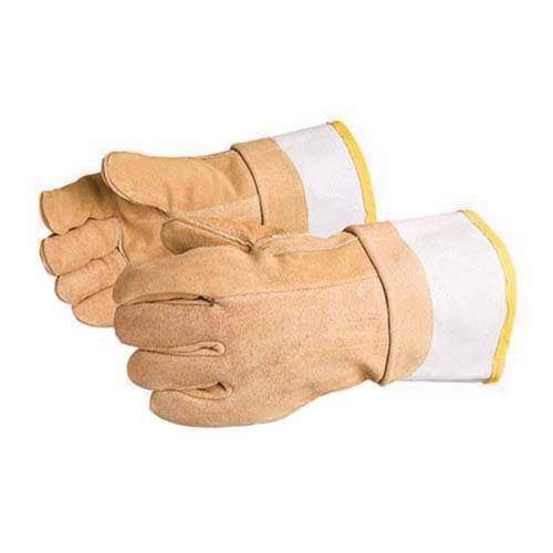 Superior Glove Endura 685BFi foundry reusable gloves with thermo foam lining, strap thumb, and 4-inch cuff for industrial protection.