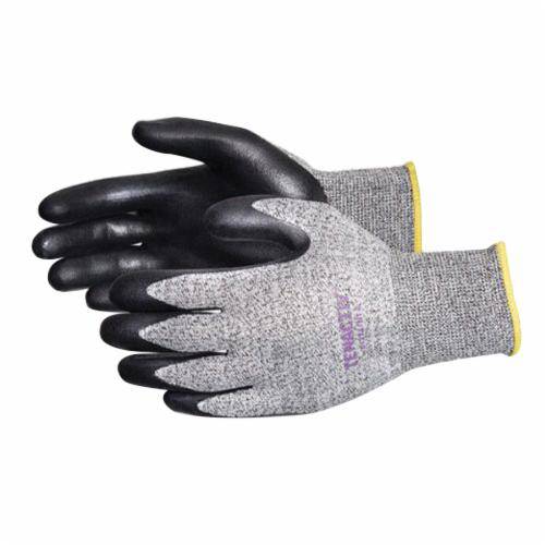 Superior Glove TenActiv cut-resistant reusable gloves with foam nitrile-coated palms, size 11, for enhanced hand protection.