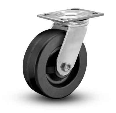 Tuff Grade TGC-50400-S - Caster 4X2 Phenolic Swivel 550 Lb Cap - eGrimesDirect