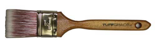 Tuff Grade TGB-06-150 flat 35mm paint brush for wall and furniture painting, with wooden handle and durable bristles