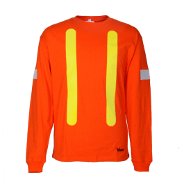 Viking 6017O-XXXL  - Safety Cotton Long Sleeve Shirt - eGrimesDirect