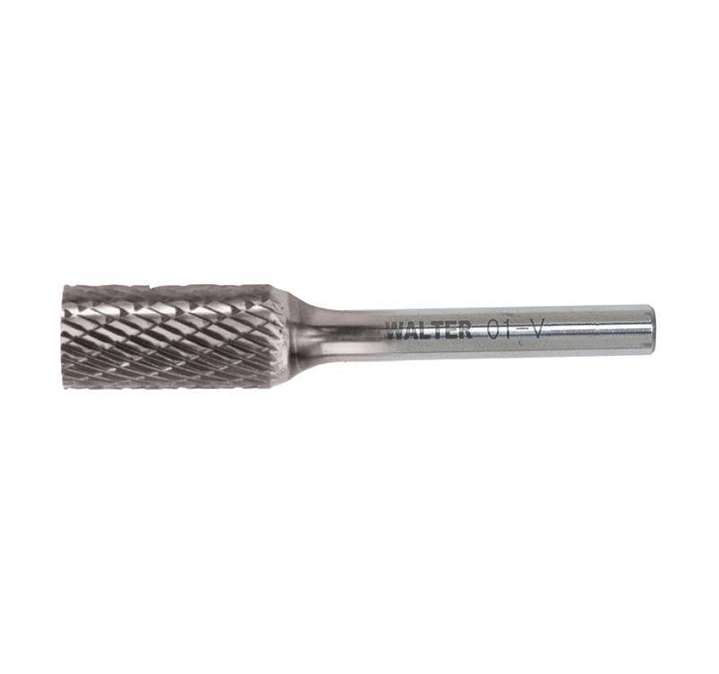 WALTER 01V055 Carbide Burr Sa-6 DC for metal grinding and shaping, featuring durable carbide material and compact design.