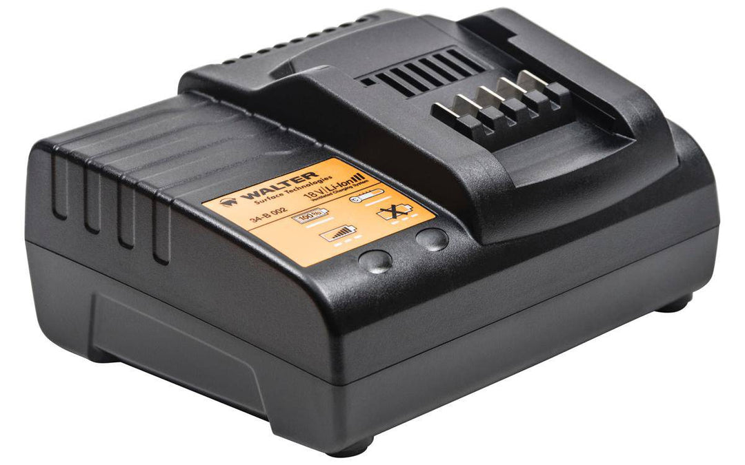WALTER 34B002 Charger 120V, compact power adapter with cord, designed for efficient charging of compatible devices.