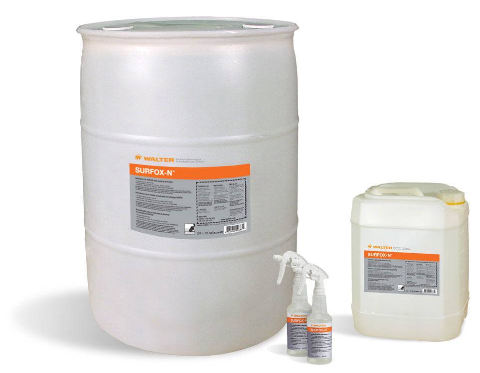 WALTER 54A027 Neutralizer Cleaning Solution 20L container for industrial cleaning applications