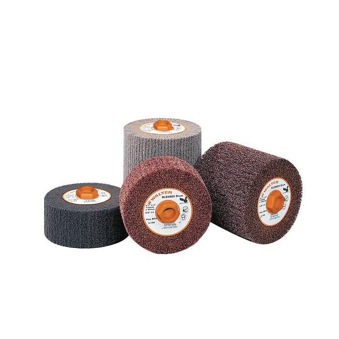 Walter 07-M 442 - NON WOVEN WHEELS BLENDEX DRUM COARSE 4-1/2X4X5/8-11 07M442 - eGrimesDirect