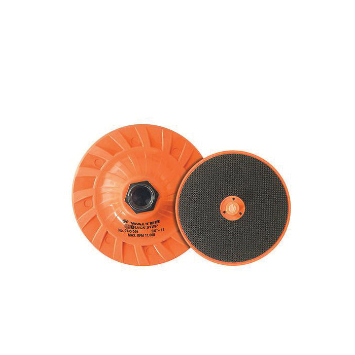 Walter 07Q074 - 7" QS BACKING PAD 5/8"-11 - eGrimesDirect