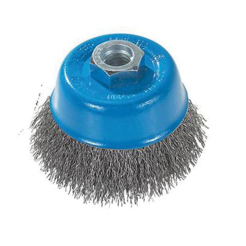 Walter 13D314 - 3" 5/8-11 ST ST CUP BRUSH - eGrimesDirect