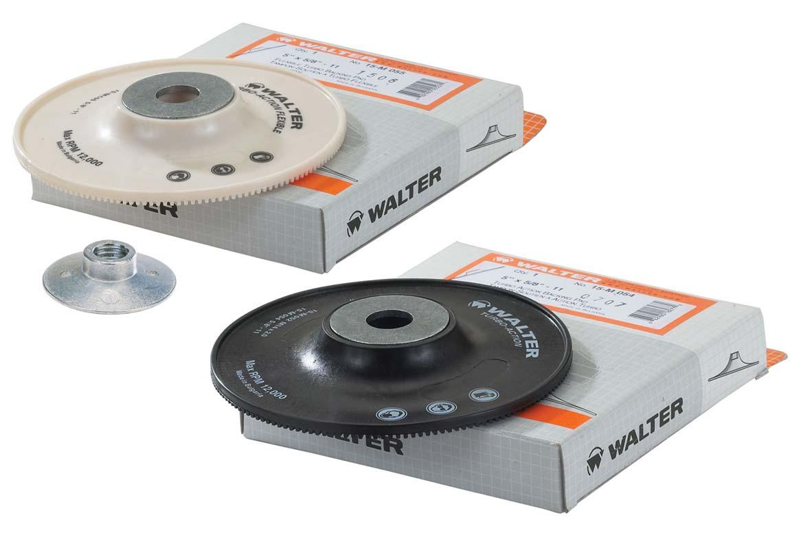Walter 15M008 - 7" TURBO-ACTION PAD WHITE - eGrimesDirect