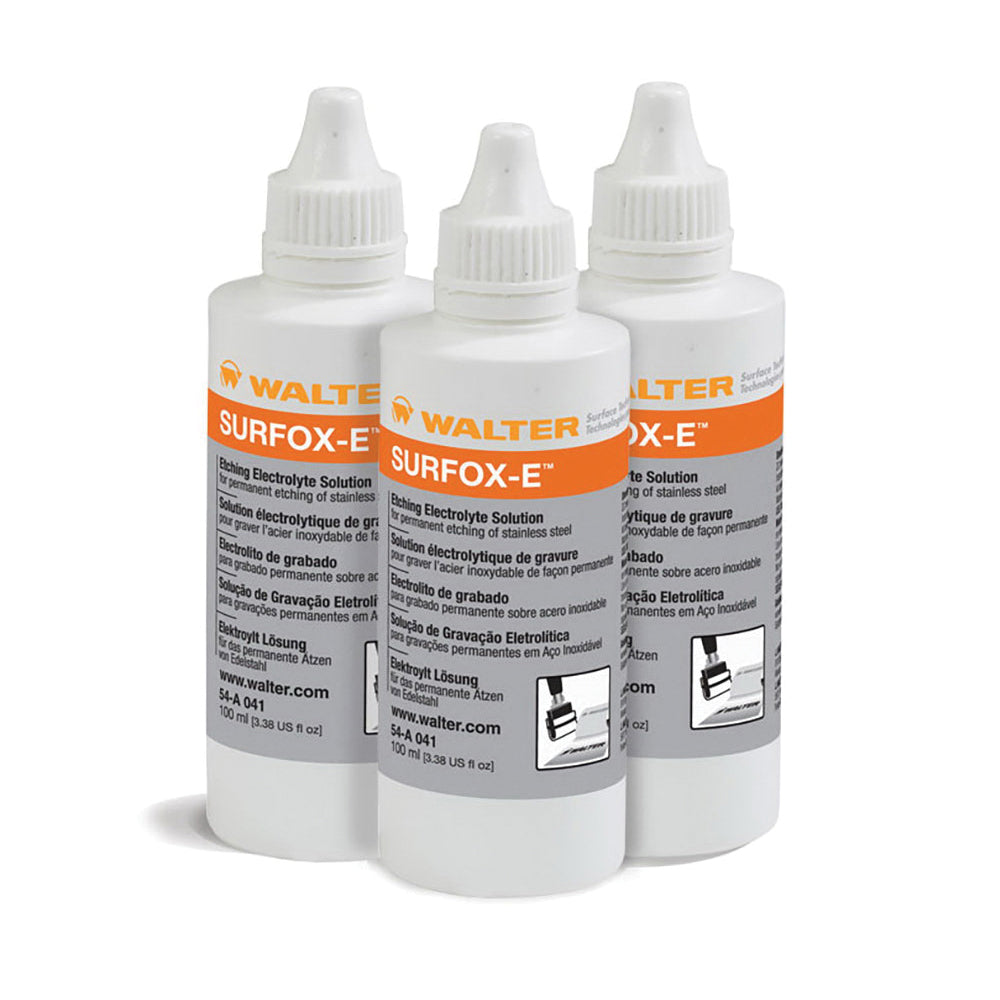 Walter 54A041 - Surfox Etching Solution 100Ml - eGrimesDirect