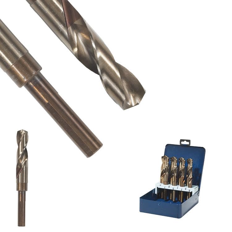 WALTER 01M534 17/32 inch SST Prentice drill bit, high-speed steel for metal drilling, displayed against a plain background.