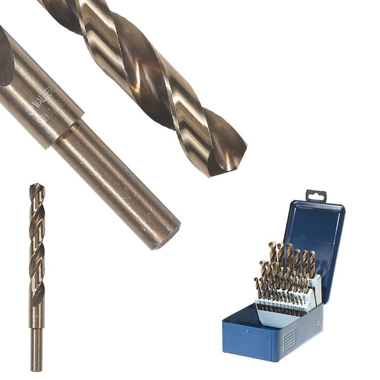 Walter 01R227 3/8 inch SST drill bit for metal drilling, featuring durable high-speed steel design.