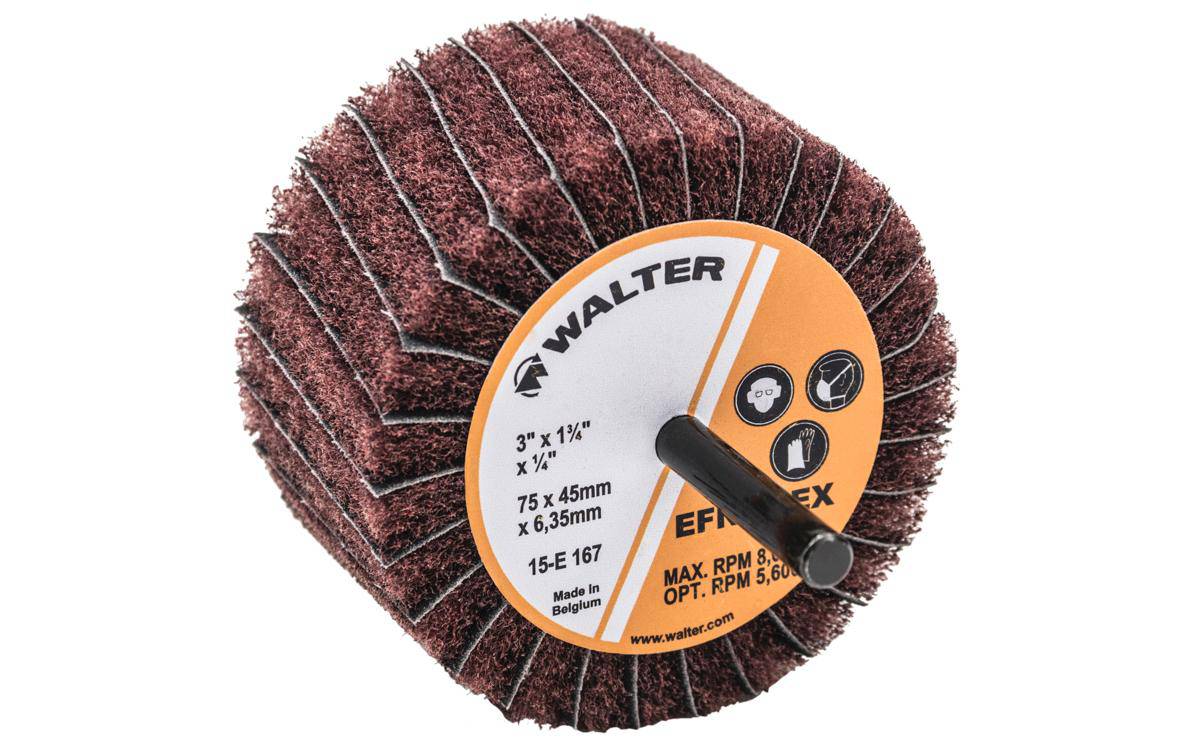 WALTER Blendex 07M411 4-1/2-inch heavy-duty Blendex drum for industrial mixing and blending applications.