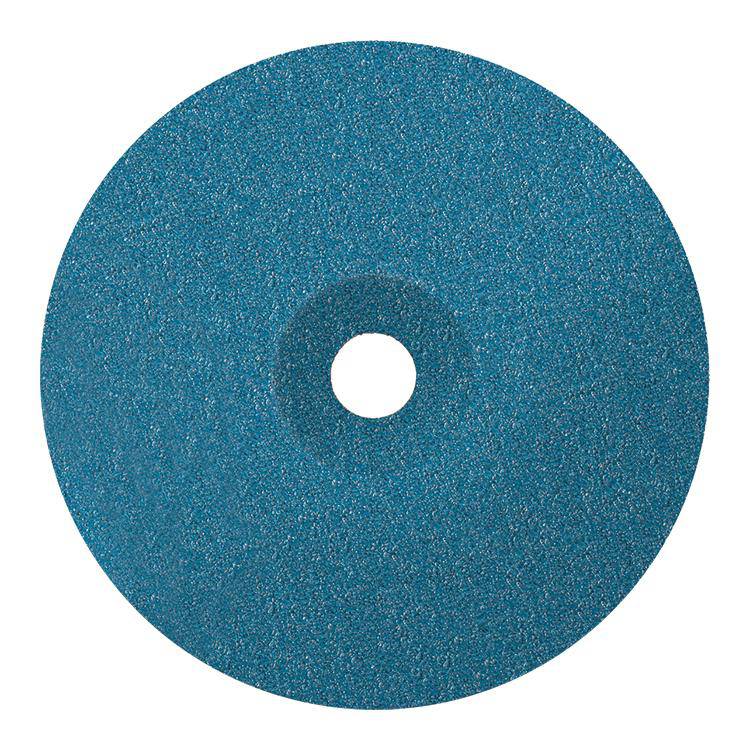 ALLSTEEL TopCut fibre disc with 80 grit zirconia alumina, 7-inch diameter, 7/8-inch arbor, ideal for grinding and surface preparation.
