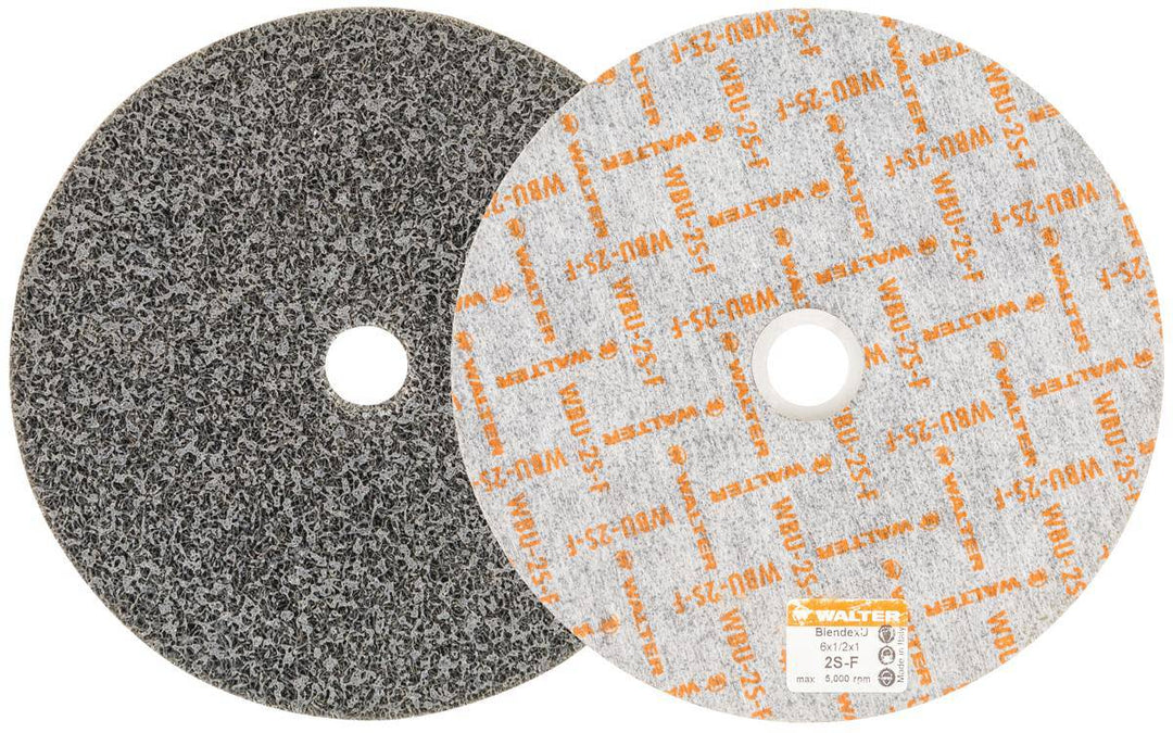 WALTER Blendex 07D053 1/2 inch x 24 inch medium non-woven file belt for sanding and finishing tasks.