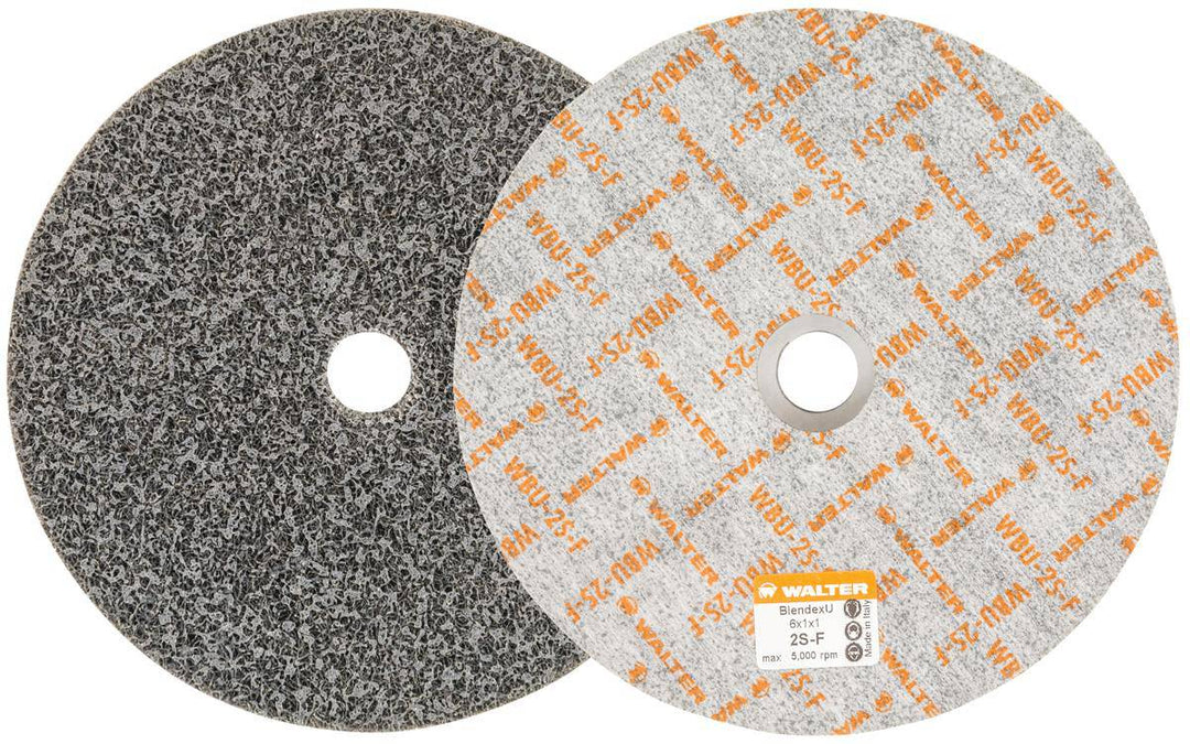 WALTER Blendex 07D102 3/4 inch by 18 inch coarse non-woven file belt for industrial grinding and finishing tasks.