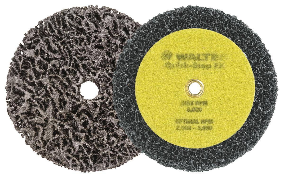 WALTER Blendex 07D104 3/4 inch x 18 inch very fine non-woven file belt for grinding and finishing applications.