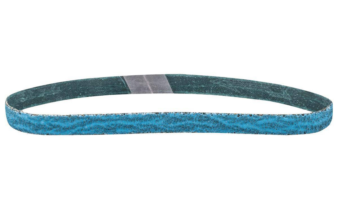 Walter Topcut 14D033 sanding belt, 1/2 inch by 18 inch, 36 grit zirconia alumina cloth backing, ideal for grinding and finishing.