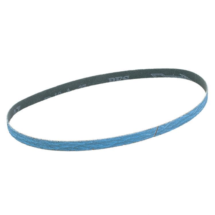 Walter Topcut 14D056 sanding belt with 60 grit zirconia alumina cloth backing, 1/2 inch by 24 inch file belt for metal grinding.