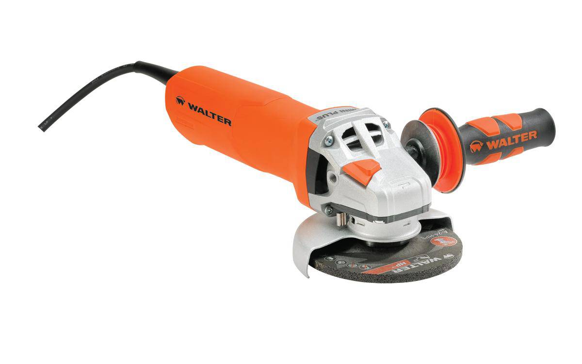 WALTER 30A255 Mini-Plus Grinder, a compact industrial grinder with a sturdy metal body and control panel, for precise grinding tasks.