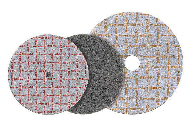 WALTER Blendex 07U322 grinding wheel with 3/4 x 3/8 inch abrasive surface for metal grinding tasks.