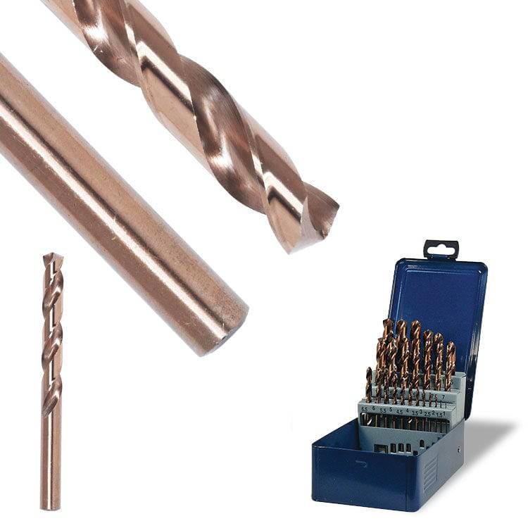 WALTER 01B530 #30 SST jobber drill bit for metal drilling, shown with sharp cutting edges and durable steel construction.