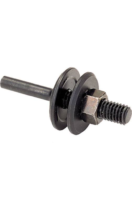WALTER 11-L 004 mandrels for 3-inch zip wheels with 3/8 arbor and 1/4 shank, used for grinding and polishing tools.