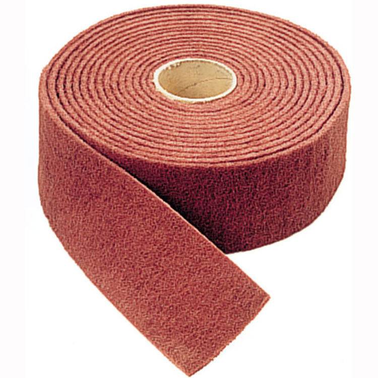 Walter 07-K 422 non-woven wheels with 80 grit, 2-inch diameter, 4-1/2 inch length, and 5/8-11 threaded arbor for grinding.