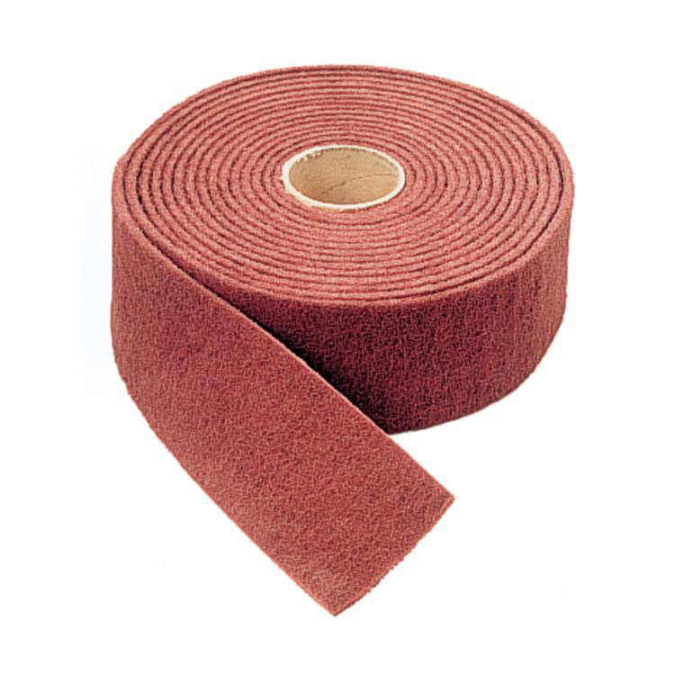 WALTER 07J428 non-woven flap drum wheel, 4-1/4x2 inches, grade 80, used for grinding and finishing applications.