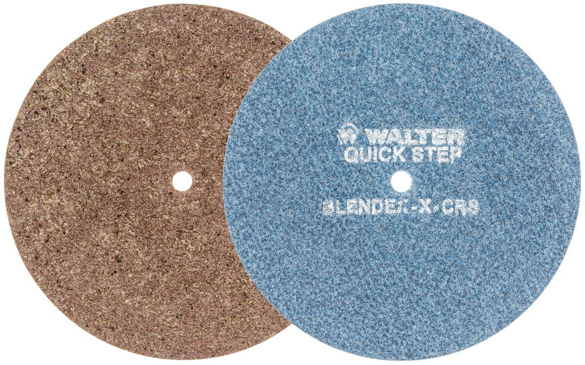 WALTER Blendex 07U612 non-woven wheels, 6x1x1 size, fine grade for surface finishing and polishing tasks.