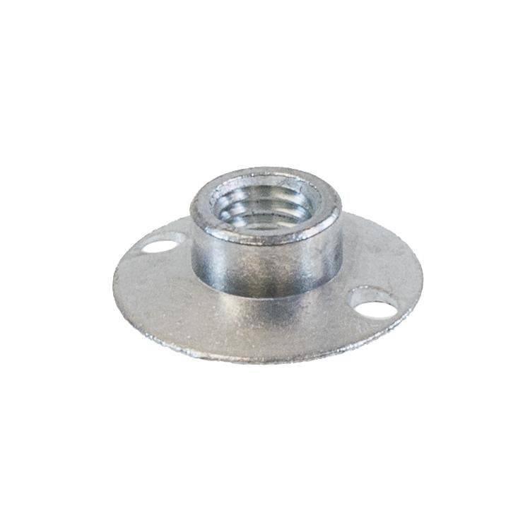 WALTER 15M014 5/8-11 clamping nut, metal fastener with threaded interior, used for secure tightening in machinery and equipment.