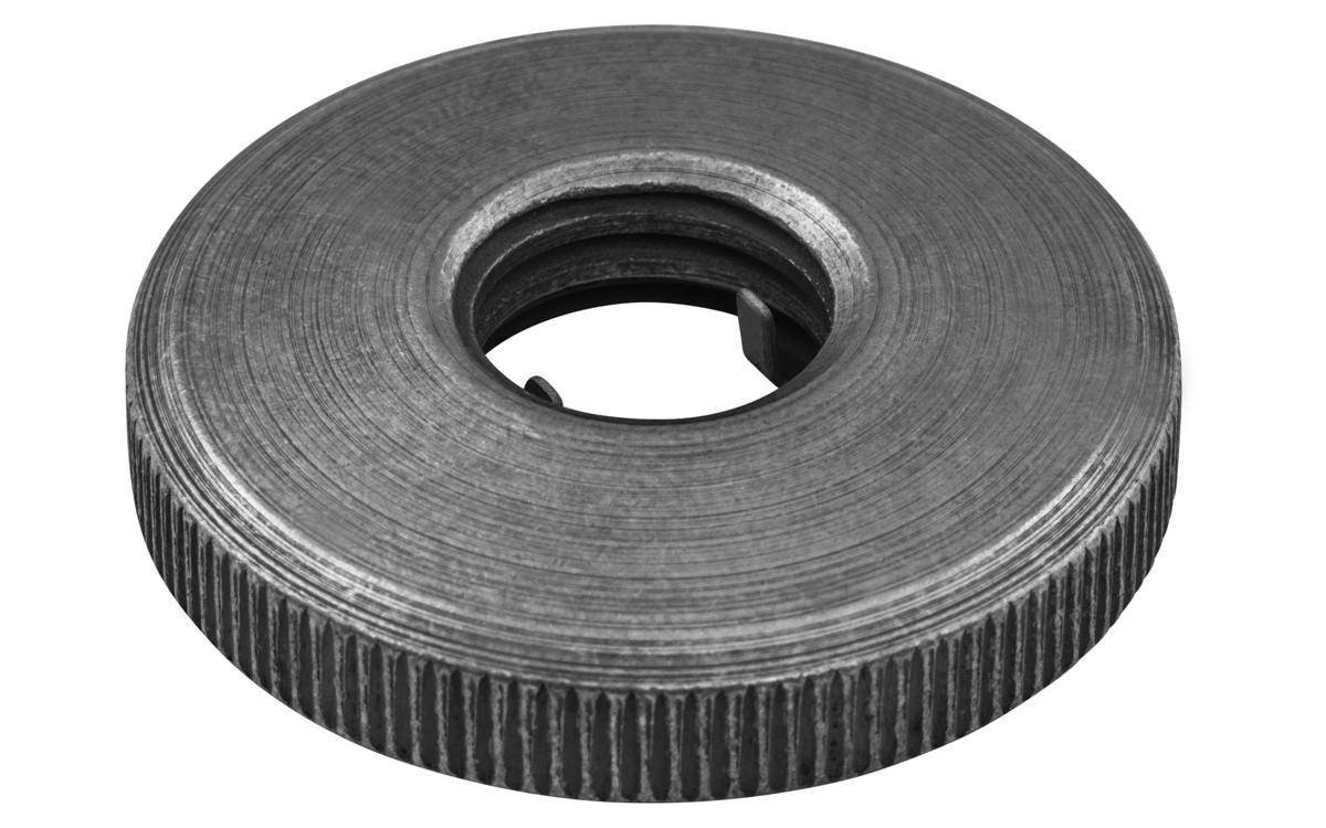WALTER 30B020 Quick Nut 5/8-11 showing a metal nut with threaded interior for fastening applications.